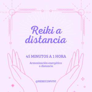 Sesión de Reiki a distancia